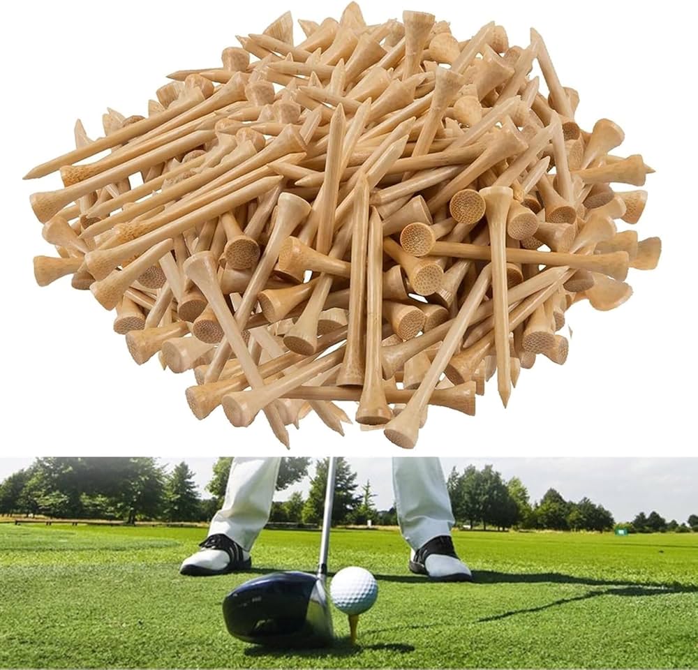 Bamboo Golf Tees